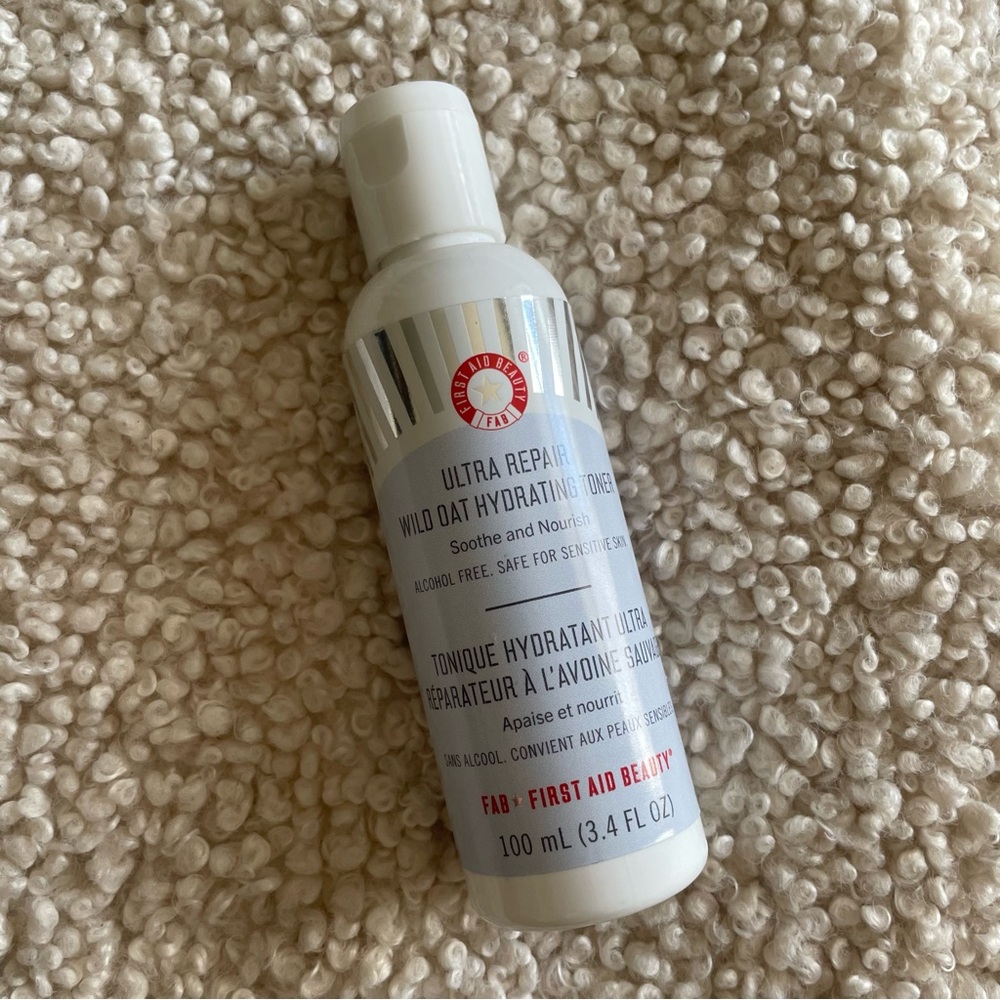 First Aid Beauty ultra repaid wild oat hydrating toner